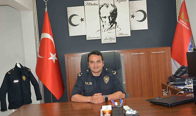 Korkuteli İlçe Emniyet Müdürü Osman Cihan Torun, görevine başladı