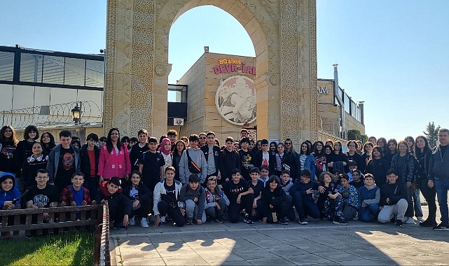 Öğrencilerden kültür gezisi