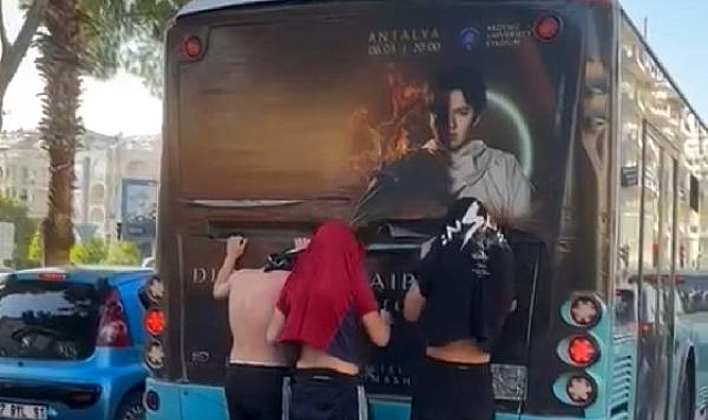 Patenli gençlerin ölümle oyunu yürek hoplattı