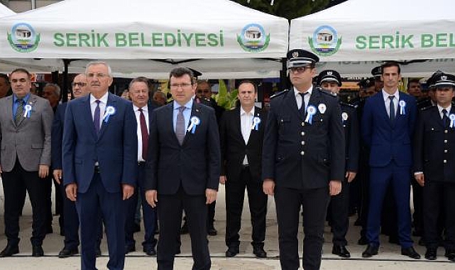Serik'te Polis Teşkilatı'nın kuruluşu kutlandı