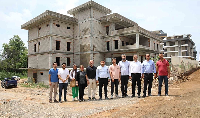 Alanya Belediyesi'nin gastronomi ve aşevi projesi hızla yükseliyor