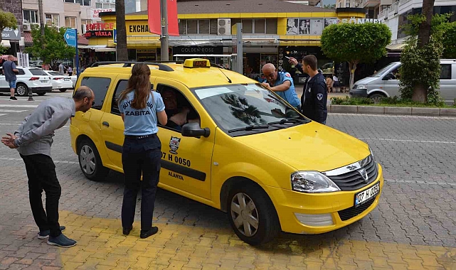 Alanya'da sezon öncesi taksi ve halk otobüsleri denetleniyor