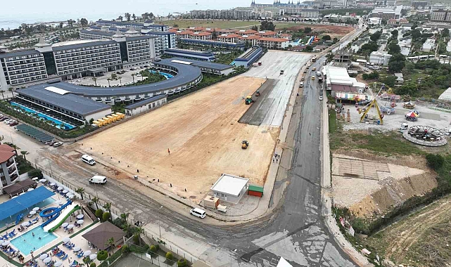 Alanya'nın batısına bir pazar yeri daha
