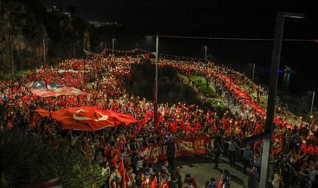 Antalya'da 19 Mayıs coşkusu