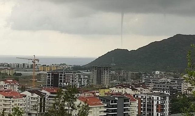 Antalya'da hortum