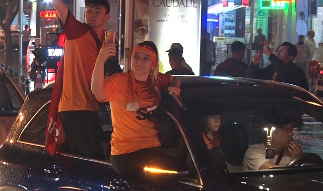 Antalya'da şampiyonluk konvoyu
