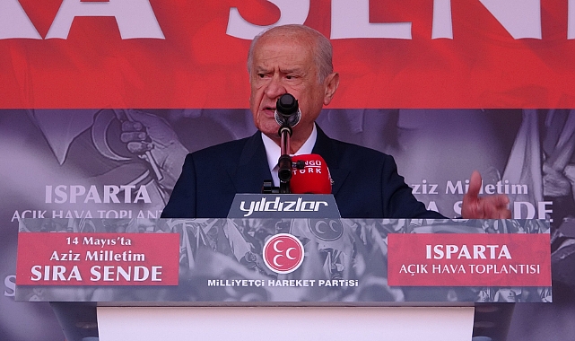 Bahçeli: “Bir terörist alçakça ve cüretkar şekilde milletimizi tehdit ederek, '14 Mayıs’ta Kılıçdaroğlu kazanamazsa iç savaş çıkar' diyebilmiştir"
