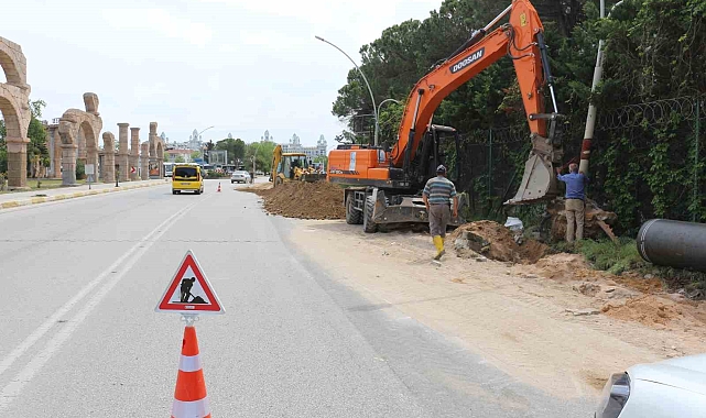 Büyükşehir'den Serik Belek turizm bölgesine dev yatırım