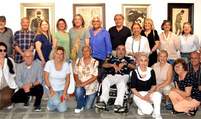 Çakıl taşlar sanatla buluştu
