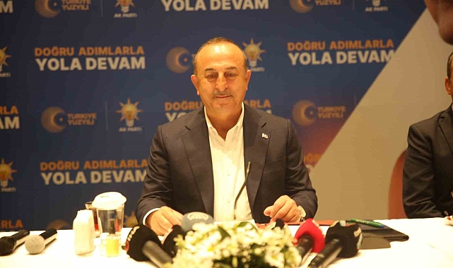 Çavuşoğlu: "Karşımızda yerli ve milli bir muhalefet yok"
