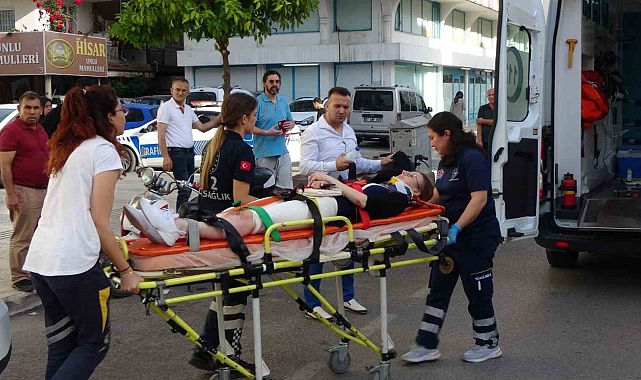 Elektrikli bisikletle kazasında Rus vatandaşı yaralandı