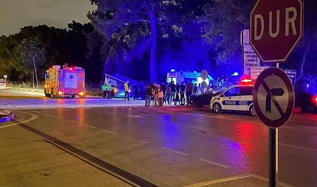 İki otomobilin çarpıştığı kazada 2 kişi hayatını kaybetti