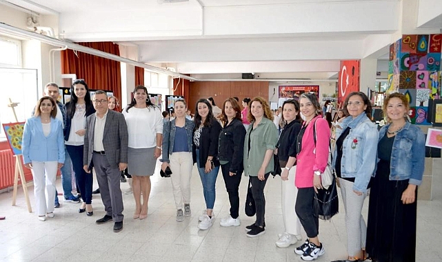 İlkokul öğrencileri sanata farklı bir pencere açtı