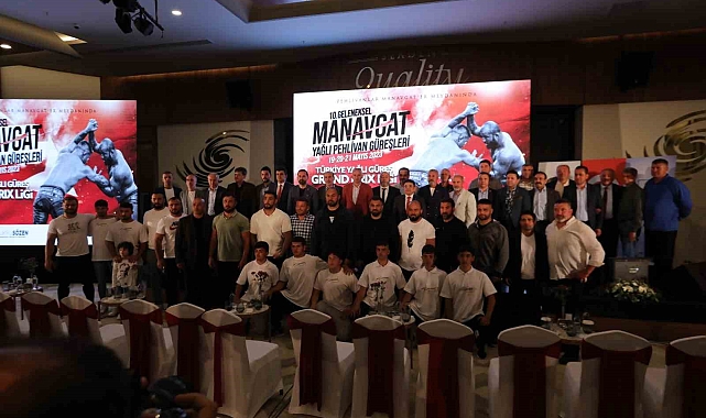 Manavgat Belediyesi'nden büyük güreş lansmanı