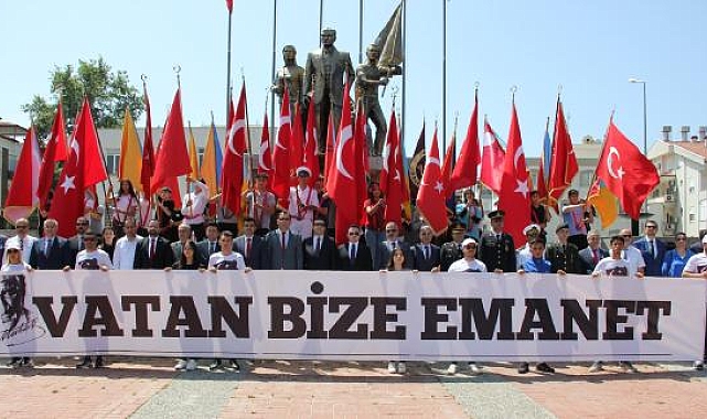 Manavgat'ta 19 Mayıs coşkuyla kutlandı