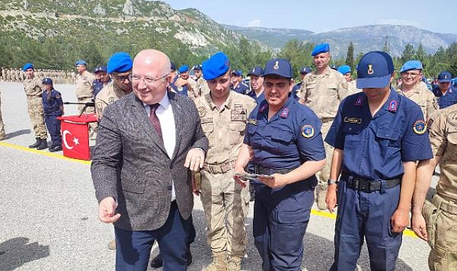 Muğla'da 1'i deprem bölgesinden gelen 28 engelli temsili askerlik yaptı