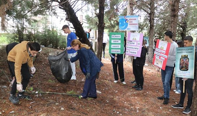 Öğrencilerden Dünya Tütünsüz Günü etkinliği