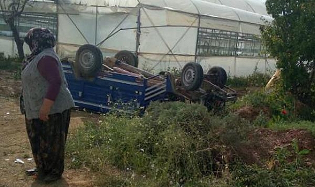 Patpat devrildi, öğrenciler yaralandı