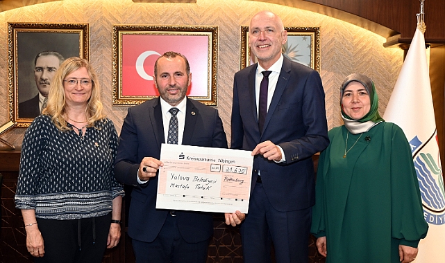 Rottenburg'tan depremzedelere 21 bin Euro bağış