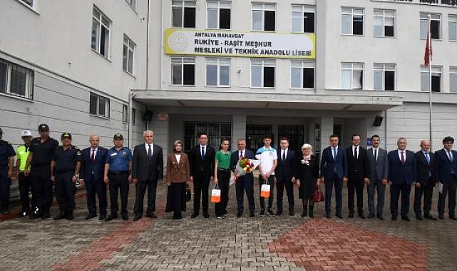 Vali Yazıcı, AHENK'in 64'üncü ziyareti için Manavgat'ta