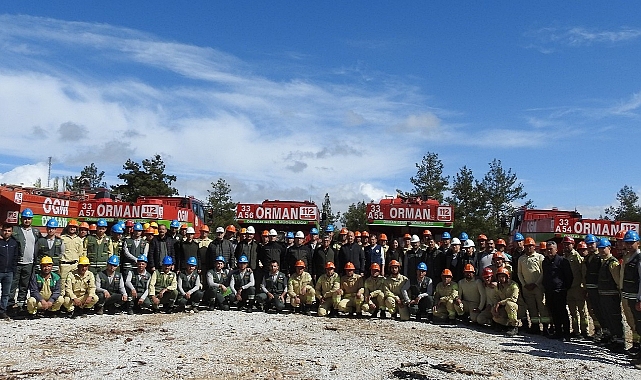 Yangın ekipleri işbaşı eğitimleri tamamlandı