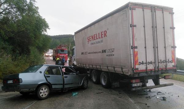 Ağlasun'da kaza: 3 yaralı