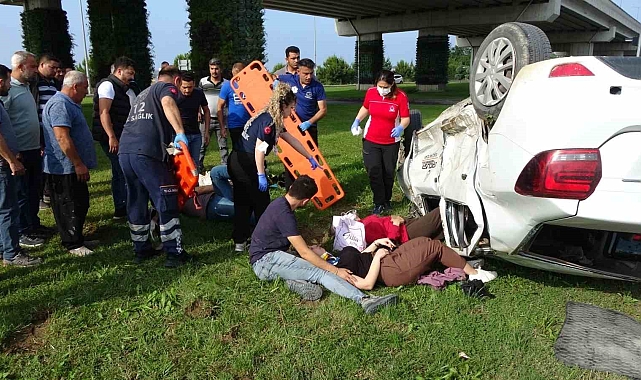 Antalya'da 7 kişinin yaralandığı kazada adeta can pazarı yaşandı
