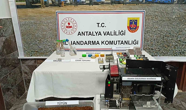 Antalya'da jandarma uyuşturucu tacirlerine göz açtırmıyor