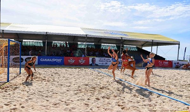 Avrupa Plaj Hentbolu Finalleri Antalya'da başladı