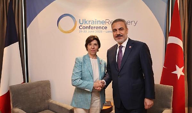 Bakan Fidan'ın Londra temasları