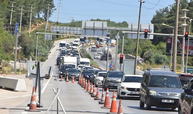 Bodrum'a 4,5 günde 100 bin araç giriş yaptı
