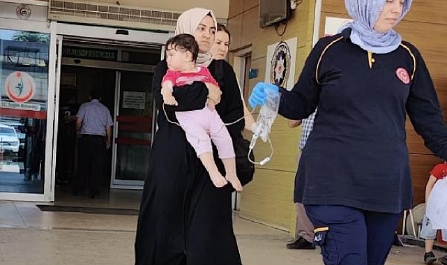 Bulaşık parlatıcısı içen Zümrüt bebek, hastaneye kaldırıldı