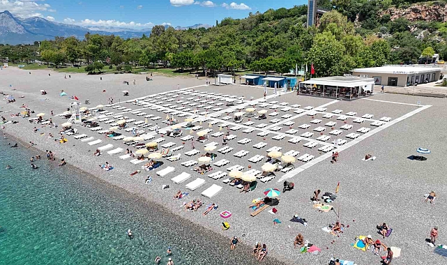 Büyükşehir'in Ekdağ plajları sezona hazır