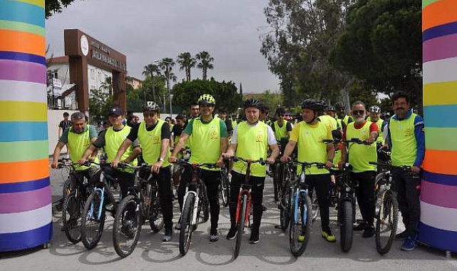 Dünya Bisiklet Günü'nde pedalladılar