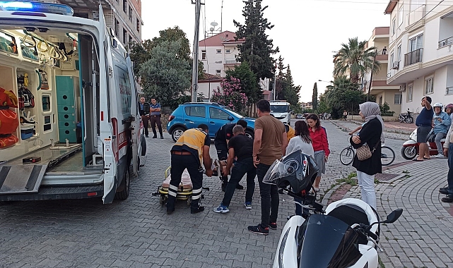 Gazipaşa'da otomobille motosiklet çarpıştı: 1 yaralı