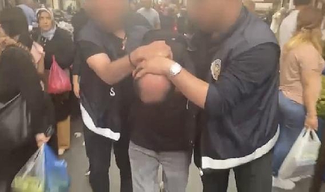 Hırsızlıktan 27 yıl kesinleşmiş cezası vardı; hırsızlık yaparken yakalandı