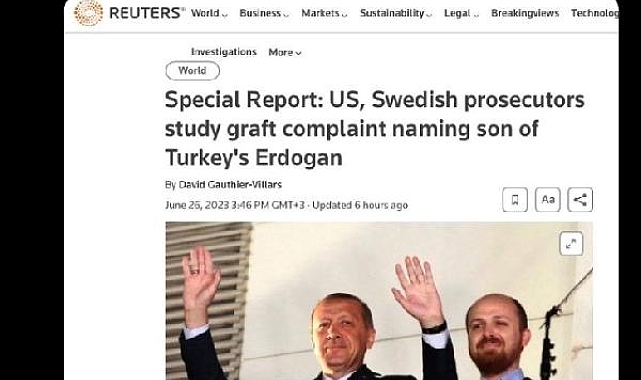 İletişim Başkanı Altun'dan Reuters'ın 'Bilal Erdoğan' haberine tepki