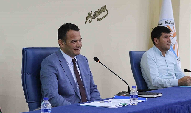 Kaş Belediyesi haziran ayı meclis toplantısı yapıldı
