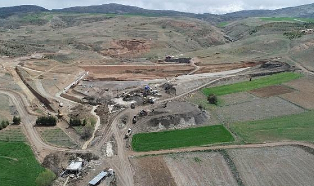 Kızılaliler Göleti'nin yüzde 48'i tamamlandı