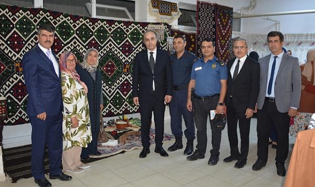 Korkuteli HEM yılsonu sergisi açıldı