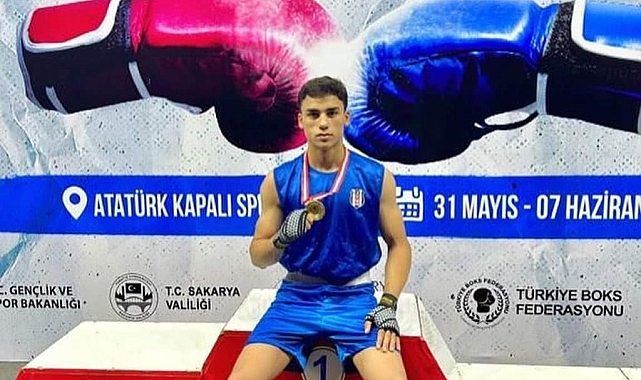 Manavgatlı boksör verdiği sözü tuttu