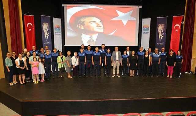 Marmaris'te 8 zabıta asil memurluğa geçti