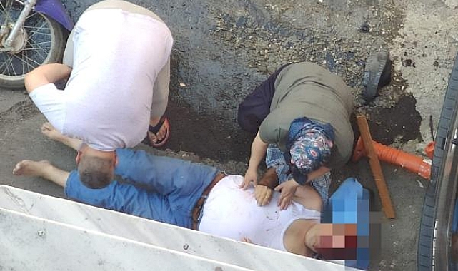 Motosikletliye çarpan sürücü aracını bırakıp kaçtı