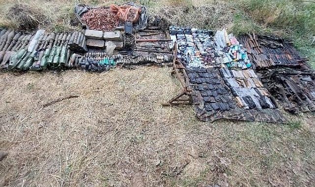 MSB: Pençe-Kilit bölgesinde çok sayıda silah ve mühimmat ele geçirildi