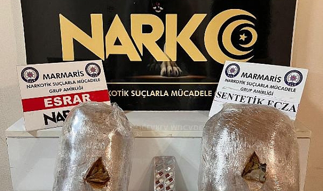 Narkotik köpeği 'Coco'nun katıldığı operasyonda 3 kilo esrar ele geçirildi