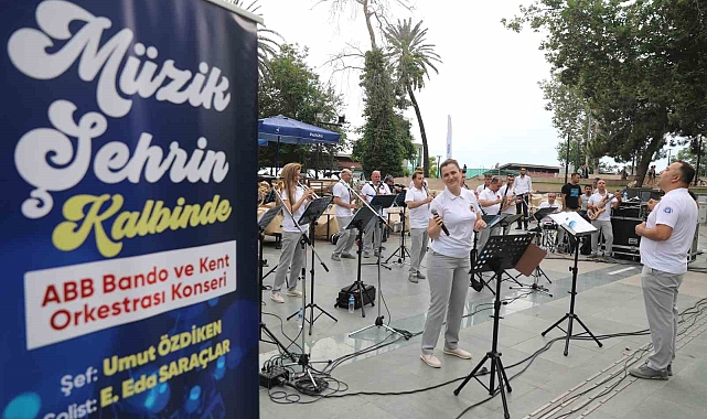 Şehrin kalbinde müzik keyfi