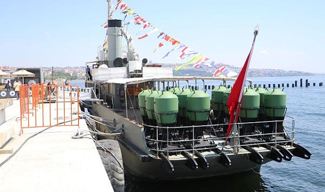 TCG Nusret Müze Gemisi, Tekirdağ'da ziyarete açıldı