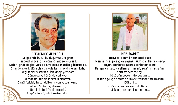 Tolga Cömertoğlu'dan babalar günü mesajı