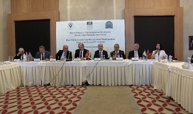 Türkiye ve Kırgızistan cumhurbaşkanlarının memleketleri arasında 'kardeş şehir' protokolü
