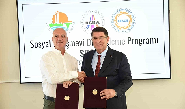 AESOB ve AOSB arasında Genç AnTalya -M Projesi işbirliği protokolü